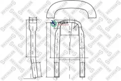 ���������! 105xM22x2.5x387-� Scania P/R-Serie AD Stellox 8464193SX 8464193SX ����