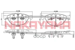 ������� ��������� �������� �������� BMW 5 (E60, E61) 04-, 6 (E63, E64) 05-, 7 (E65, E66, E67) 03- Nakayama ���. HP8684NY HP8684NY ����