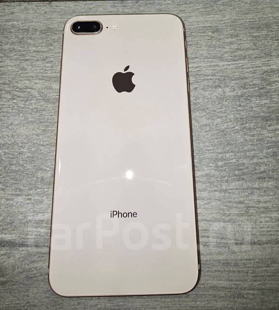 IPhone 8 Plus 256GB, 5.50", моноблок, золотой, 3G, 4G LTE, Защищенный ...