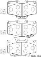 ������� ��������� �������� D-2117MH ��� Toyota �������� ������������� MK Kashiyama ������ 04465-35061 04465-Yzzcc 04465-YZZ57 04465-YZZA5 04465-Yzzaf...