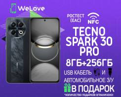 Tecno Spark 30 Pro. , 256 , , 3G, 4G LTE, Dual-SIM, NFC 