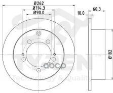 ���� ���������, ������ Mitsubishi Lancer IX (2.0) 03, Eclipse II 95, Outlander II 06 Tyren ���. TYR1013841 TYR1013841 ����