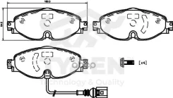 ������� ��������� ��������, �������� Skoda Octavia III (A7), IV (A8) 12 Volkswagen Passat (B8) 14 Tyren ���. TYR1222321 TYR1222321 ����