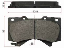   () Toyota Land Cruiser (J200) 07-21 / Lexus LX 07-23 / Toyota Sequoia 00-22 Akebono AN-755WK,  AN755WK 