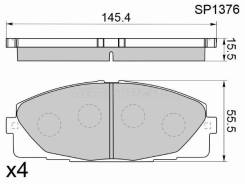 ������� ��������� HI-Q/Sangsin Brake SP1376, �������� SP1376 ����