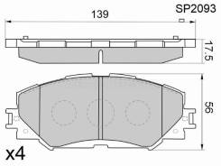 ������� ��������� HI-Q/Sangsin Brake SP2093, �������� SP2093 ����