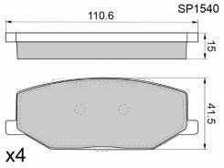 ������� ��������� HI-Q/Sangsin Brake SP1540, �������� SP1540 ����