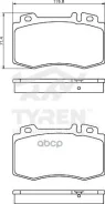 ������� ��������� ��������, �������� Mercedes ML (W163) 98 C-class (W203) 00 Tyren ���. TYR1215391 TYR1215391 ����