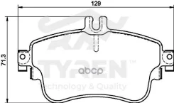 ������� ��������� ��������, �������� Mercedes A-Class (W176) 12, CLA (C117) 13, GLA (X156) 14, C- Tyren ���. TYR1215631 TYR1215631 ����