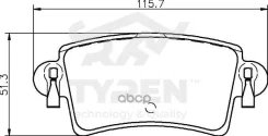 ������� ��������� ��������, ������ Opel Movano A 98 Renault Master II 98 Tyren ���. TYR1216911 TYR1216911 ����