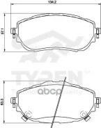 ������� ��������� ��������, �������� Toyota Auris II 12, Corolla XI (E180) 13 Tyren ���. TYR1219171 TYR1219171 ����