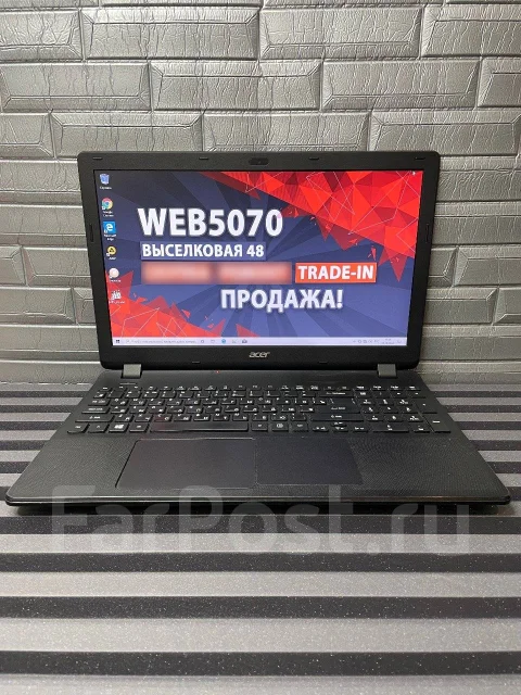 Acer Aspire ES1-571. 15.6", 2����, ��� 8 ��, ���� 256���, WiFi: 1, Bluetooth: 1 ����