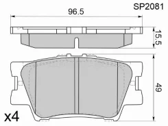������� ��������� SP2081, ������ SP2081 ����