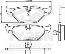 ������� ��������� ��������, ������ BMW 3 (E30, E36) 82, 5 (E34) 88 Tyren ���. TYR1210411 TYR1210411 ����