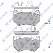 ������� ��������� AUDI Q5 (1LH) 16- �������� SP4518 Sangsin Brake SP4518 SP4518 ����