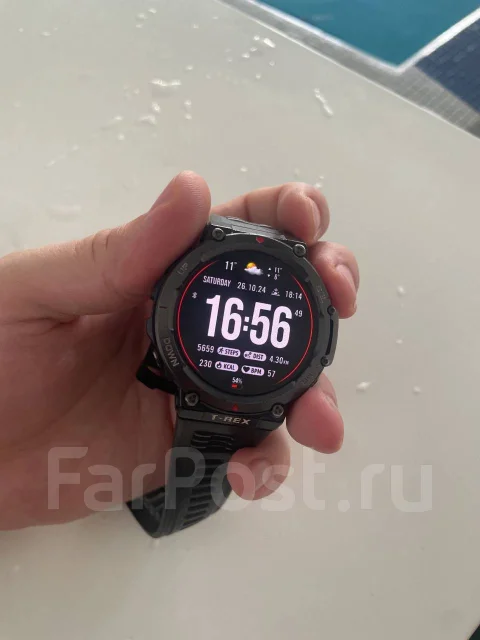 Amazfit T-Rex 2. GPS, IP68 ����