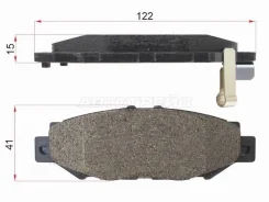 ������� ��������� Akebono AN-398WK, ������ AN398WK ����