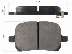 ������� ��������� Akebono AN-465WK, �������� AN465WK ����