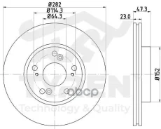 ���� ���������, �������� Honda Civic VII-IX 01, CR-V II 01, Stream I 01, Stepwagon 00 Tyren ���. TYR1013151 TYR1013151 ����