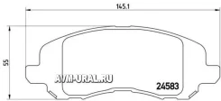������� ��������� �������� �������� Chrysler (BBDC) Sebring 01/07-12/09 / Chrysler 200 Convertible 0 P18001 ����