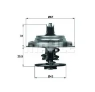 ��������� (MAN/DAF/MB 83������� ��� MB ����� ������ ��� ��������� ����) Mahle TX2383D ������ 5106402 TX2383D ����