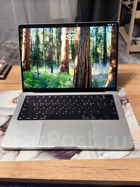 Apple MacBook Pro 14 2021. 14.2", 8����, ��� 16 ��, ���� 512���, WiFi: 1, Bluetooth: 1, ����������� �� 17��. ����