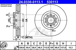 ���� ���� audi a4 s 24033001131 ATE 24033001131 ����