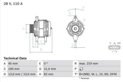 ���� �� ��) ��������� 0986081870 Bosch Bosch 0986081870 0986081870 ����