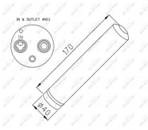��������� HO Civic VIII 33285 NRF 33285 ����