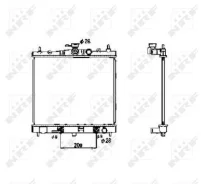 �������� NI Micra AUT. 03- 53477 NRF 53477 ����