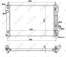 �������� CHE Aveo 1 4 ���� 53903 NRF 53903 ����