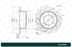 ���� ��������� ��������������� G-brake GFR-01141R ������ GFR01141R ����