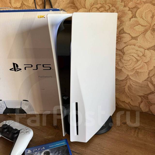 Sony PlayStation 5! PS5 с дисководом! 3-я ревизия ДНС, Гарантия, б/у, в ...