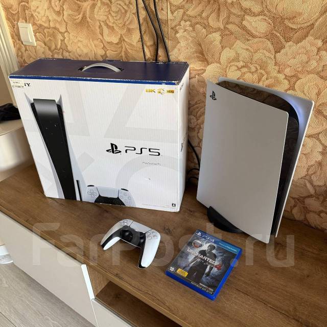 Sony PlayStation 5! PS5 с дисководом! 3-я ревизия ДНС, Гарантия, б/у, в ...