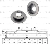 ���� ��������� ������ Blitz BS0305, �����/������ BS0305 ����