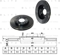 ���� ��������� �������� ������������� Blitz BS0284, �����/������ BS0284 ����