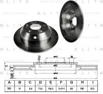���� ��������� ������ Blitz BS0179, �����/������ BS0179 ����