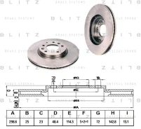 ���� ��������� �������� ������������� Blitz BS0293, �����/������ BS0293 ����