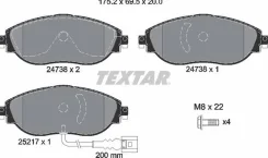 2473801_������� ����� 2473801 Textar 2473801 ����