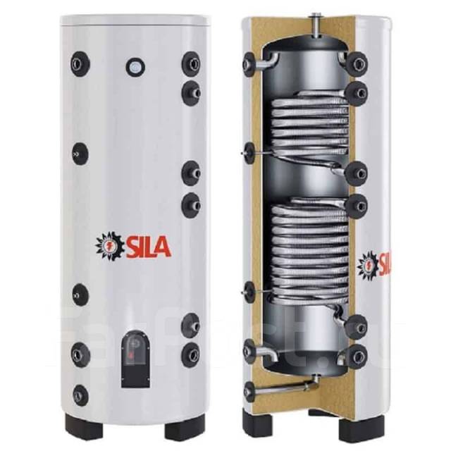 Бойлер косвенного нагрева SILA SST-500-DHP (500л), новый, в наличии ...