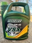 Fanfaro VSX. 5W-40, �������������, 5��. ����