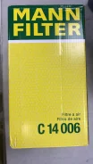 ������ ��������� 274 - �����:MANN-Filter - ���:C14006 (A2740940004) MANN-Filter C14006 C14006 ����