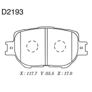 ������� ��������� �������� D-2193 ��� Toyota �������� ������������� FBK ����� 04465-Yzzdf 04465-2B010 04465-21030 04465-32220 04465-20570 D-2180 D-219...