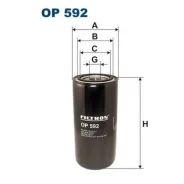 ������ �������� Filtron OP592 (W962/8) A15H4123 ����