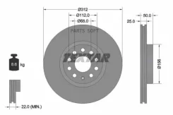 ���� ��������� �������� ����.312x25mm 5 ���.min 2 92120505 ����