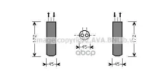��������� ������������ Mazda 3 1.4, 1.6, 2.0, 2.3 (03), 5 1.8, 2.0 (05) Ava ���. MZD185 MZD185 ����