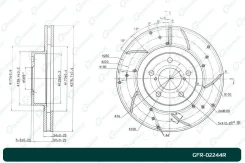 ���� ��������� ��������������� ������������� G-brake GFR-02244R ������ (G-Brake) |2| GFR-02244R GFR02244R ����