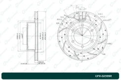 ���� ��������� ��������������� ������������� G-brake GFR-02339R ������ (G-Brake) |2| GFR-02339R GFR02339R ����