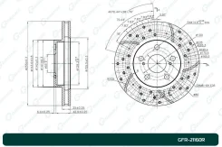 ���� ��������� ��������������� ������������� G-brake GFR-21160R ������ (G-Brake) |2| GFR-21160R GFR21160R ����