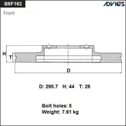 ���� ��������� ���. Advics (Advics) |3| B6F162B B6F162B ����